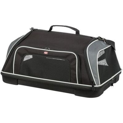 Trixie Airplane Boarding Bag for Small Dogs – 55 x 23 x 40 cm – Black/Gray