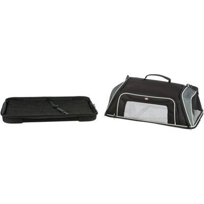 Trixie Airplane Boarding Bag for Small Dogs – 55 x 23 x 40 cm – Black/Gray - Image 3