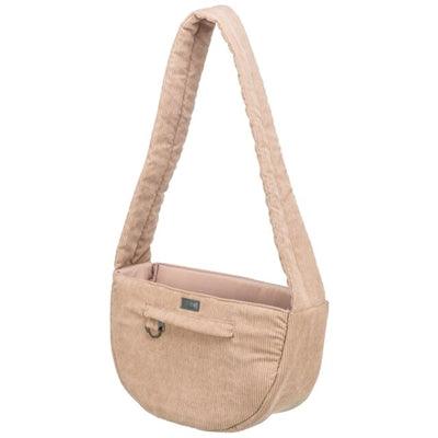 Trixie Dog Carrier Bethany – Blush – 36 x 18 x 23 cm – Corduroy Look – Max. 3 kg