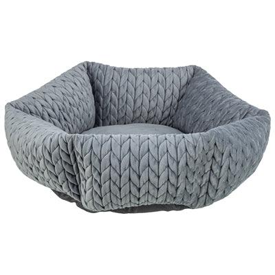 Trixie Dog Basket Livia Round Gray – Stylish dog cushion