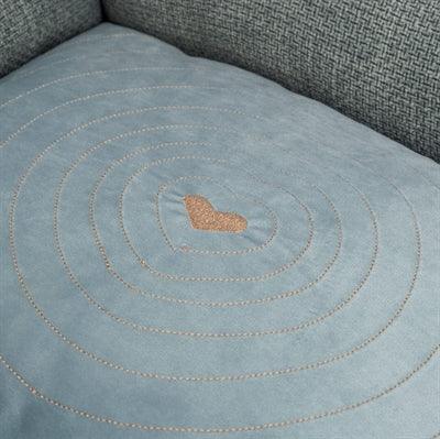 Trixie Dog Bed Viviana Square Blue-Gray - Available in multiple sizes - Image 2
