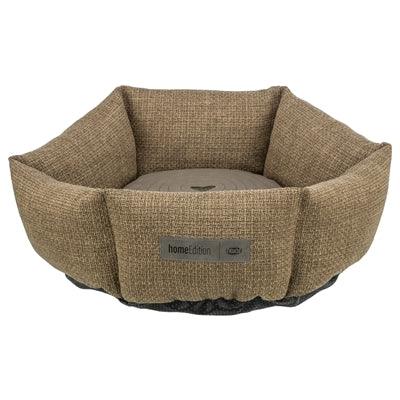 Trixie Dog Bed Viviana Round Brown – Stylish dog cushion