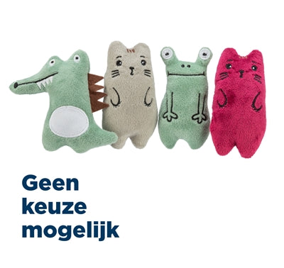 Trixie Animals Plush with Catnip Assorted - Image 1