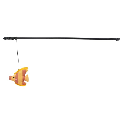 Trixie Cat Fishing Rod Fish Plastic / Plush - Image 1