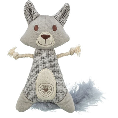 Trixie Raccoon Xxl Plush / Fabric With Feather With Catnip - Image 1