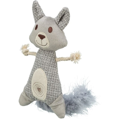 Trixie Raccoon Xxl Plush / Fabric With Feather With Catnip - Image 2