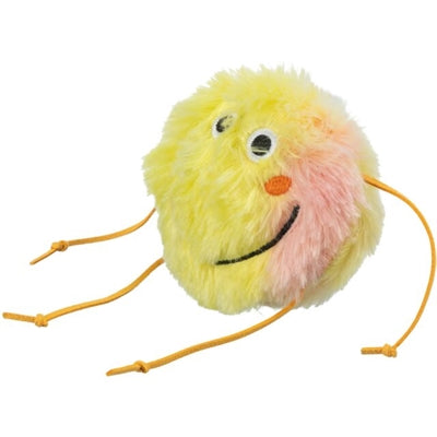 Trixie Monster Plush with Catnip Orange/Yellow - Image 2