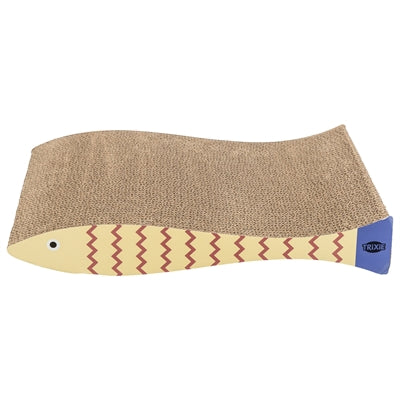 Trixie Cat Scratching Mat Fish with Catnip Mint Green / Cream - Image 3