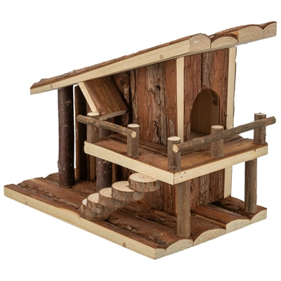 Trixie Jule House for Hamsters, Bark Wood - Image 2