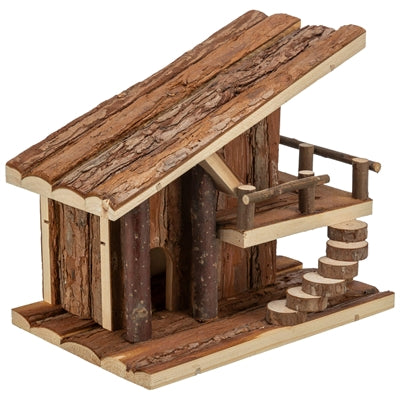 Trixie Jule House for Hamsters, Bark Wood - Image 3