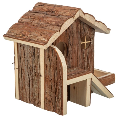 Trixie Henna House for Hamsters, Bark Wood - Image 3
