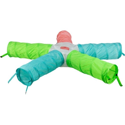 Trixie Play Tunnel with 5 Extensions, Expandable for Guinea Pigs / Dwarf Rabbits - Image 1