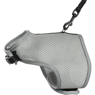 Trixie Soft Harness Cat With Leash Gray
