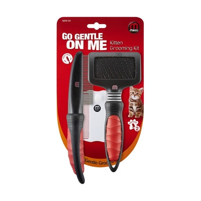 Mikki Classic Kitten Grooming Kit – Complete Kitten Care Set - Image 2