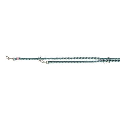 Trixie Cavo Dog Leash Adjustable Petrol/Sage Green - 200 cm Long - Image 2