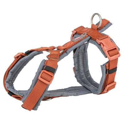 Trixie Premium Trekking Dog Harness Rust Brown/Graphite Gray – XS to XXL - Image 2