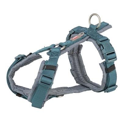 Trixie Dog Harness Premium Trekking Petrol Blue/Graphite Gray – XS to XL - Image 2