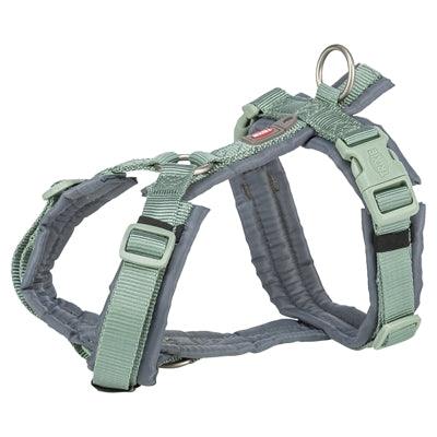 Trixie Premium Trekking Dog Harness Sage Green/Graphite Gray – XS to XXL - Image 2