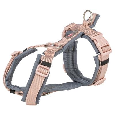 Trixie Premium Trekking Dog Harness Blush Pink/Graphite Gray – S to XL - Image 3