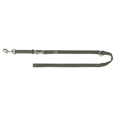 Trixie Premium Adjustable Dog Leash Olive Green – 200 cm long - Image 1