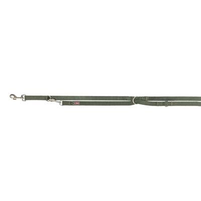 Trixie Premium Adjustable Dog Leash Olive Green – 200 cm long - Image 2