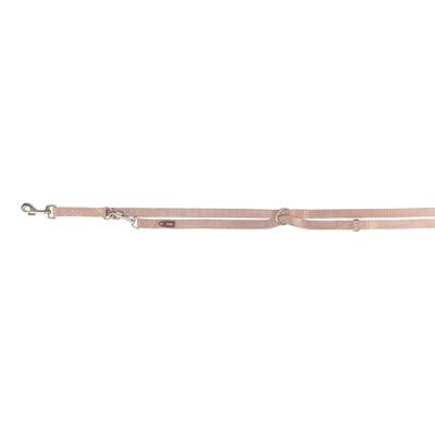 Trixie Premium Adjustable Dog Leash in Blush Pink – 200 cm long - Image 2