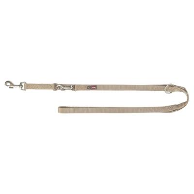Trixie Premium Adjustable Dog Leash Sand Taupe – 200 cm long - Image 1
