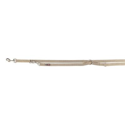 Trixie Premium Adjustable Dog Leash Sand Taupe – 200 cm long - Image 2