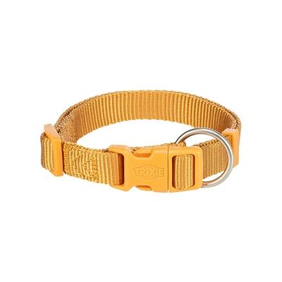 Trixie Dog Collar Premium Curry Yellow - Available in 6 sizes - Image 1