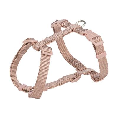 Trixie Dog Harness Premium H-Harness Blush Pink - XS to XXL - Image 2