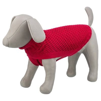 Trixie Norwood Dog Sweater, Red - Image 2