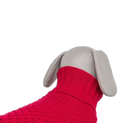 Trixie Norwood Dog Sweater, Red - Image 3