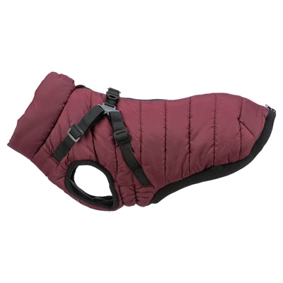 Trixie Dog Jacket Pirou with Harness Sangria - Image 1