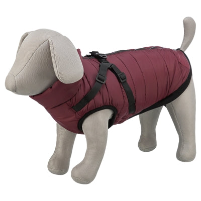 Trixie Dog Jacket Pirou with Harness Sangria - Image 2