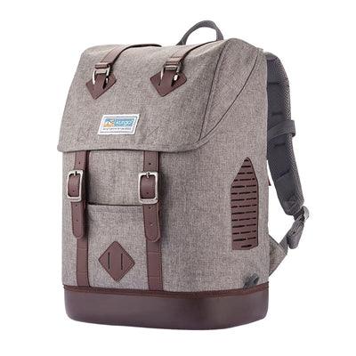 Kurgo Dog Carrier Backpack – Gray/Brown – 42.6 x 25.4 x 58.3 cm – Robust and Comfortable for Dogs up to 11 kg