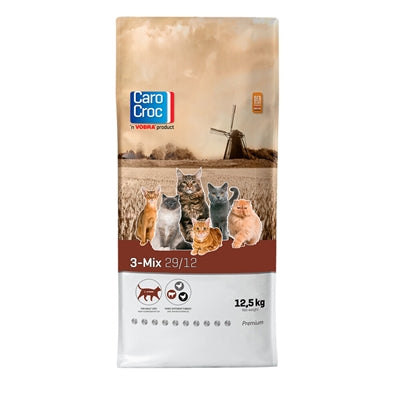CaroCroc Cat 3-Mix – Complete cat food with chicken and beef – 2 kg, 7 kg & 12.5 kg - Image 3