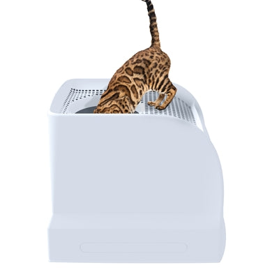 Imac Cat Litter Box Frida With Drawer Green - Image 3