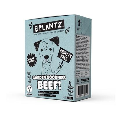 Henart Plantz Garden Goodness Beef-Like Chunks – Vega dog food – 380 grams