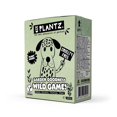 Henart Plantz Garden Goodness Wild-Game-Like Chunks Tetra Pak – Vega dog food – 380 grams