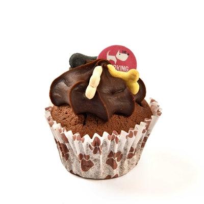 The Barking Bakery Vanilla Woofin with Carob Glaze - Image 2