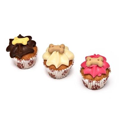 The Barking Bakery Mini Iced Woofins Vanilla and Carob Trio Assortment - Image 2