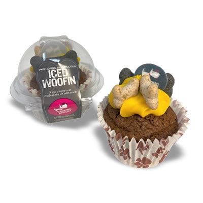 The Barking Bakery Carob Woofin with Yellow Glaze