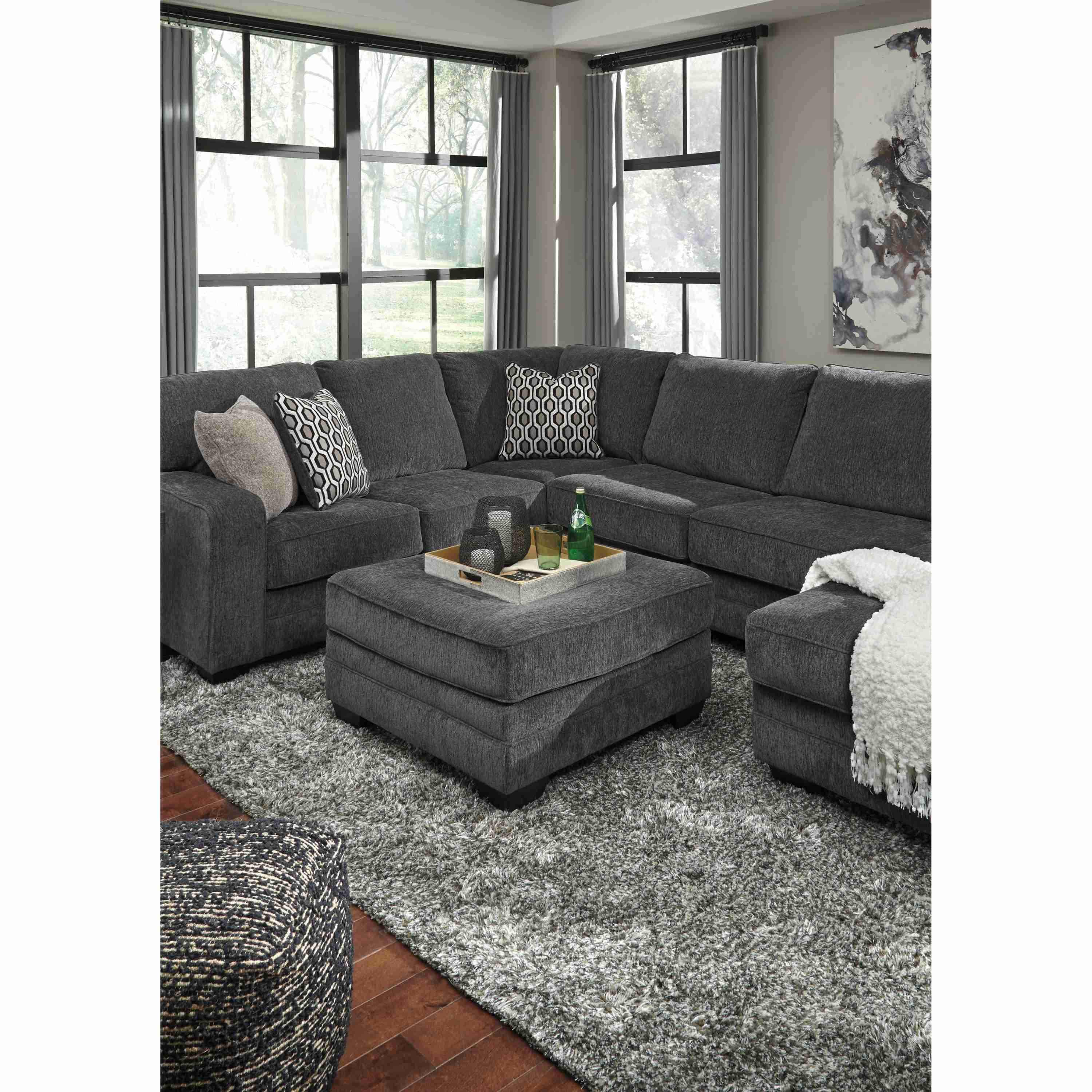 Benchcraft Tracling Fabric Ottoman 7260008 - Image 3