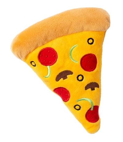 Fuzzyard Pizza Slice Plush – Includes a squeaker for added fun - Image 1