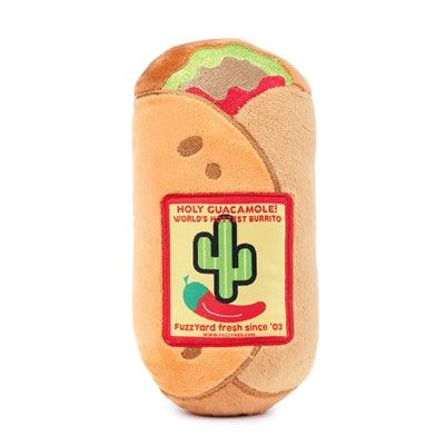 Fuzzyard Burrito Plush – Fun dog toy with squeaker