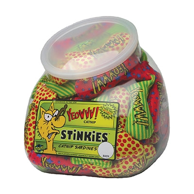 Yeowww jug of stinkies - katoen speeltjes met 100% biologische catnip - - Image 1