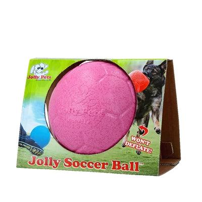 Jolly Soccer Ball Pink - Extra large and sturdy dog ball - Image 2