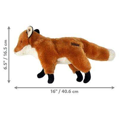 Kong Wild Low Stuff Fox – Cute dog cuddly toy with a squeaker - Image 3
