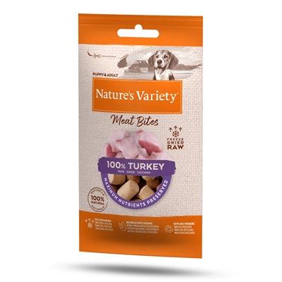 Nature’s Variety Freeze Dried Meat Bites Turkey