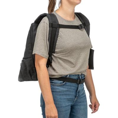 Trixie Be Nordic Dog Bag Björn – Black – Front and Backpack in One – 35 x 40 x 20 cm - Image 2